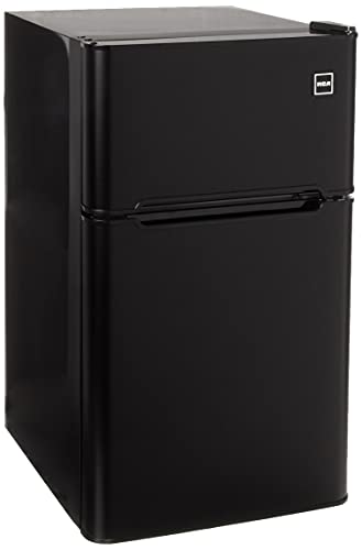 RCA - 2-Door - Compact Refrigerator/Freezer - Reversible...