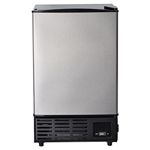 Smad Portable Commercial Ice Maker Under Counter Built-in...