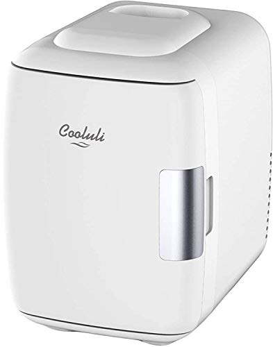 Cooluli Skincare Mini Fridge for Bedroom - Car, Office Desk...