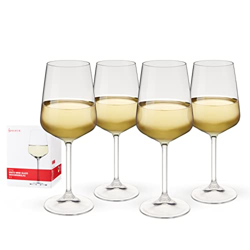 Spiegelau Style White Wine Glasses Set of 4 - European-Made...