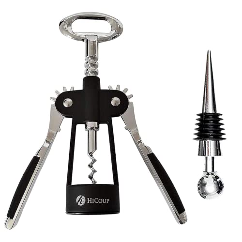 HiCoup Wine Opener - Wing Corkscrew Beer and Wine Bottle...