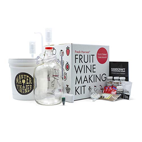 Master Vintner Fresh Harvest One Gallon Small Batch Fruit...