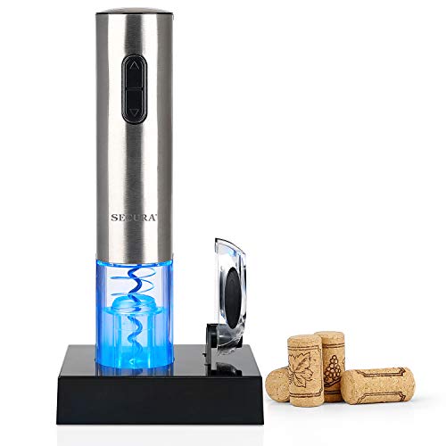 Secura Electric Wine Opener, Automatic Electric Wine Bottle...