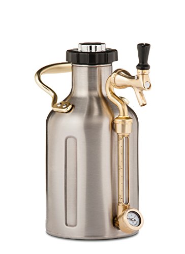 GrowlerWerks uKeg Carbonated Growler-Great Gift for Beer...