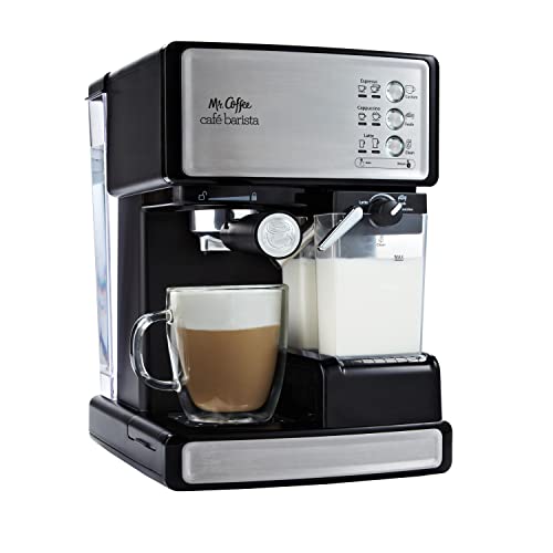 Mr. Coffee Espresso and Cappuccino Machine, Programmable...