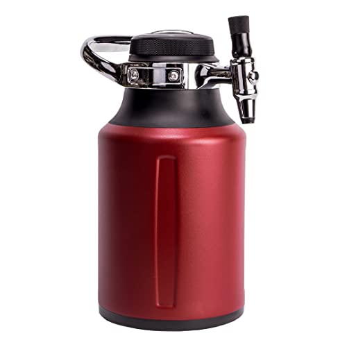 GrowlerWerks uKeg Go Carbonated Growler Beer Gift and Craft...