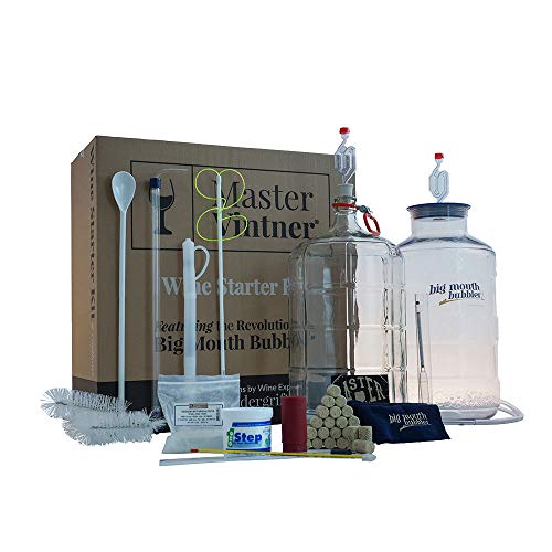 Master Vintner Wine Making Equipment Starter Kit with...