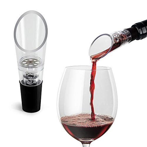 TenTen Labs Wine Aerator Pourer (2-pack) - Premium Aerating...