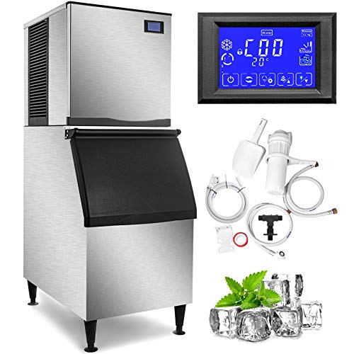 VEVOR Commercial Ice Maker Machine, 110V 550LBS/24H 350LBS...