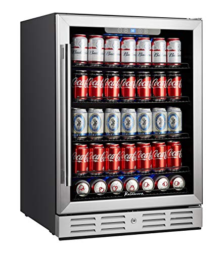 Kalamera 24 inch Beverage Refrigerator - 154 Cans Capacity...